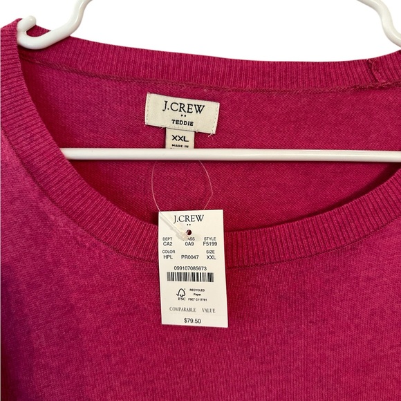 Cotton Wool Blend Teddie Sweater by J.Crew Factory - Picture 3 of 6